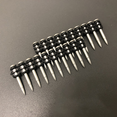 BX3  Plastic Collated Mechanical Galvanized Concrete Nails For Hilti BX 3